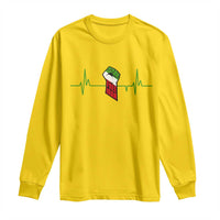 Free Iran Long Sleeve Shirt Patriotic Heartbeat Flag Movement Gift
