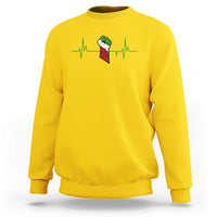 Free Iran Sweatshirt Patriotic Heartbeat Flag Movement Gift