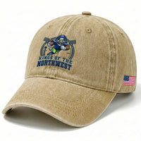 Kings Of The Northwest Washed Cotton Baseball Cap 12s Fan Pride