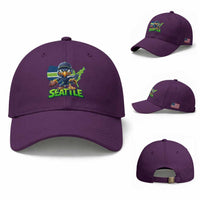 Seattle Fan Pride Baseball Cap Gift For Sports Lover