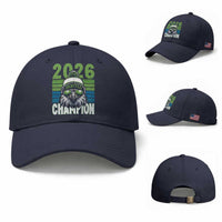 2026 Champion Seattle Baseball Cap 12s Fan Pride
