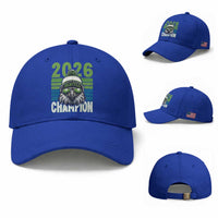 2026 Champion Seattle Baseball Cap 12s Fan Pride