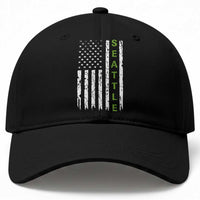 Seattle With American Flag Fan Pride Baseball Cap Gift For Sports Lovers
