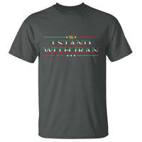 I Stand With Iran T Shirt Freedom For Iran 2026 Resistance Movement