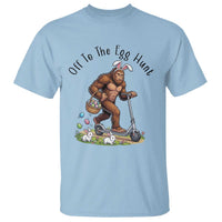 Funny Easter Bigfoot T Shirt Off To The Egg Hunt