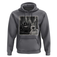 Funny Easter Bunny Selfie Hoodie Bigfoot Jersey Devil Chupacabra Egg Hunt