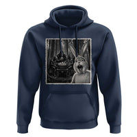Funny Easter Bunny Selfie Hoodie Bigfoot Jersey Devil Chupacabra Egg Hunt