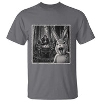 Funny Easter Bunny Selfie T Shirt Bigfoot Jersey Devil Chupacabra Egg Hunt