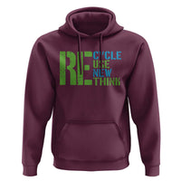 Recycle Reuse Renew Rethink Hoodie Earth Day