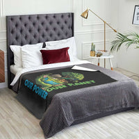Our Power Our Planet Throw Blanket Earth Day Nature Lover Gift