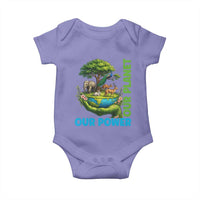 Our Power Our Planet Baby Onesie Earth Day Nature Lover Gift