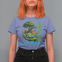 Our Power Our Planet T Shirt For Women Earth Day Nature Lover Gift