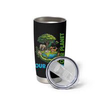 Our Power Our Planet Tumbler Cup Earth Day Nature Lover Gift