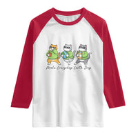 Make Everyday Earth Day Raglan Shirt Eco Friendly Cat Lover
