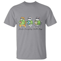 Make Everyday Earth Day T Shirt Eco Friendly Cat Lover