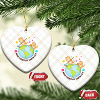 Make Everyday Earth Day Ceramic Ornament Funny Cat Lover Gift
