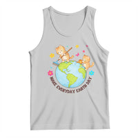 Make Everyday Earth Day Tank Top Funny Cat Lover Gift