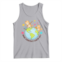 Make Everyday Earth Day Tank Top Funny Cat Lover Gift