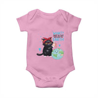 Just A Cat Who Loves The Earth Baby Onesie Earth Day Cat Lover Gift