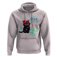 Just A Cat Who Loves The Earth Hoodie Earth Day Cat Lover Gift