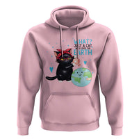 Just A Cat Who Loves The Earth Hoodie Earth Day Cat Lover Gift