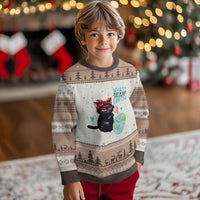Just A Cat Who Loves The Earth Ugly Christmas Sweater Earth Day Cat Lover Gift