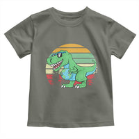 Funny Earth Day Dinosaur Lover Toddler T Shirt Save The Planet