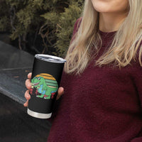 Funny Earth Day Dinosaur Lover Tumbler Cup Save The Planet