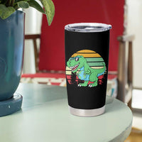 Funny Earth Day Dinosaur Lover Tumbler Cup Save The Planet