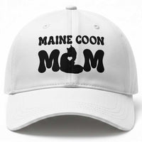 Maine Coon Mom Baseball Cap Cat Lover Gift For Her