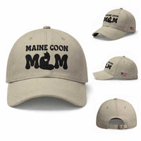 Maine Coon Mom Baseball Cap Cat Lover Gift For Her