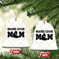 Maine Coon Mom Ceramic Ornament Cat Lover Gift For Her