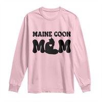 Maine Coon Mom Long Sleeve Shirt Cat Lover Gift For Her