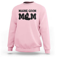 Maine Coon Mom Sweatshirt Cat Lover Gift For Her