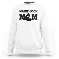 Maine Coon Mom Sweatshirt Cat Lover Gift For Her