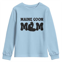Maine Coon Mom Youth Sweatshirt Cat Lover Gift For Her
