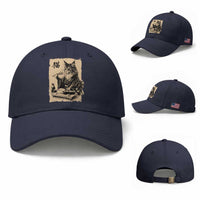 Vintage Japanese Cat Eating Sushi Baseball Cap Funny Maine Coon Kimono Gift