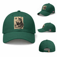 Vintage Japanese Cat Eating Sushi Baseball Cap Funny Maine Coon Kimono Gift