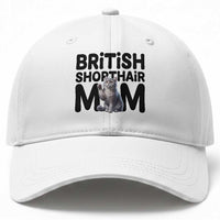 British Shorthair Mom Life Baseball Cap Mothers Day Cat Mom Gift