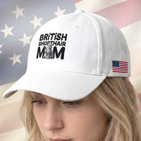 British Shorthair Mom Life Baseball Cap Mothers Day Cat Mom Gift