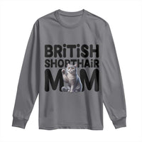 British Shorthair Mom Life Long Sleeve Shirt Mothers Day Cat Mom Gift