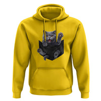 Cute British Shorthair Cat In Pocket Hoodie Cat Lover