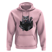 Cute British Shorthair Cat In Pocket Hoodie Cat Lover