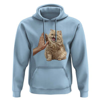 Cute Persian Cat High Five Hoodie Cat Lover