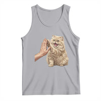 Cute Persian Cat High Five Tank Top Cat Lover