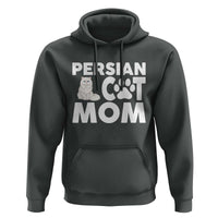 Proud Persian Cat Mom Hoodie Fluffy Cat Lover Gift For Her