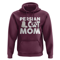 Proud Persian Cat Mom Hoodie Fluffy Cat Lover Gift For Her