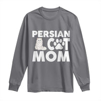 Proud Persian Cat Mom Long Sleeve Shirt Fluffy Cat Lover Gift For Her