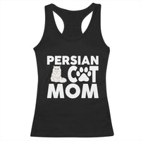 Proud Persian Cat Mom Racerback Tank Top Fluffy Cat Lover Gift For Her