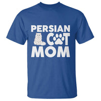 Proud Persian Cat Mom T Shirt Fluffy Cat Lover Gift For Her